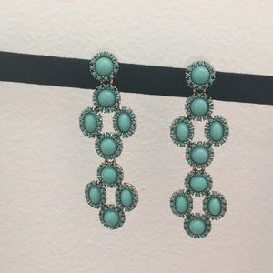 Stella & Dot 3 in 1 earrings